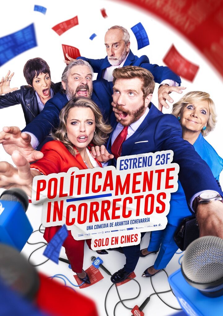 Cartel de 'Políticamente incorrectos'