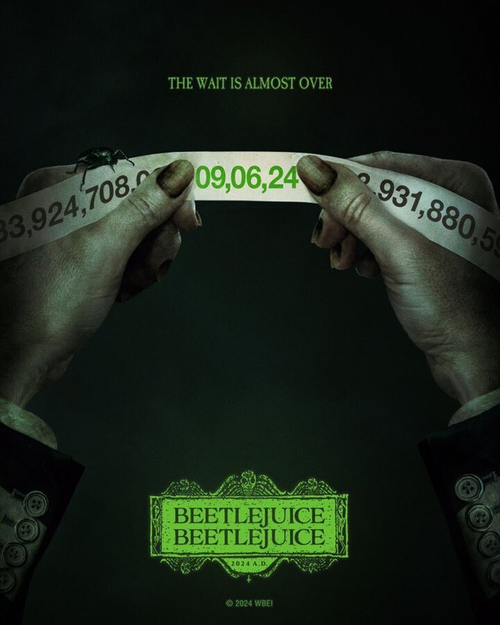 Primer poster 'Beetlejuice 2'