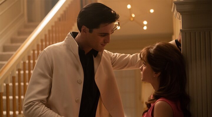 Jacob Elordi y Cailee Spaeny en 'Priscilla'