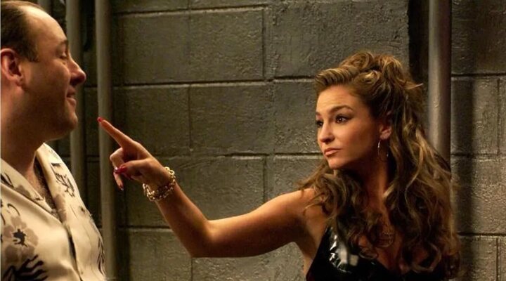 Drea De Matteo como Adraiana en 'Los Soprano' (HBO)