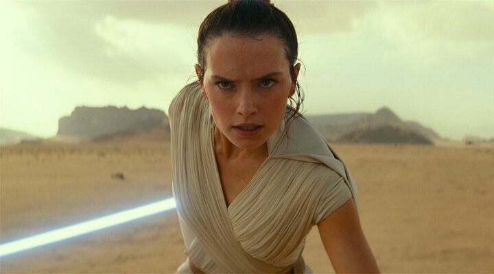 Daisy Ridley en 'Star Wars: El ascenso de Skywalker'