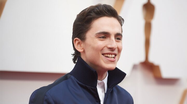 Timothée Chalamet en los oscars