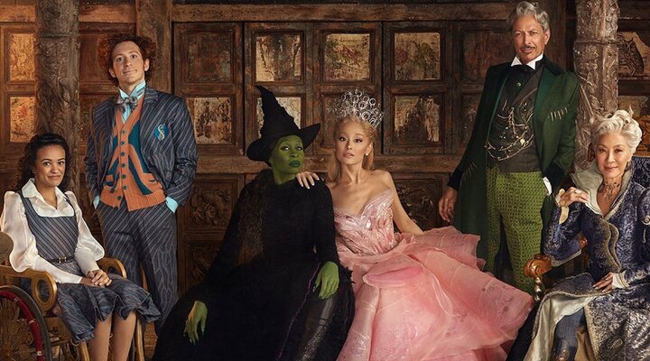 foto del reparto de 'Wicked'