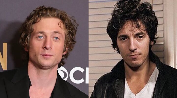 Jeremy Allen White y Bruce Springsteen