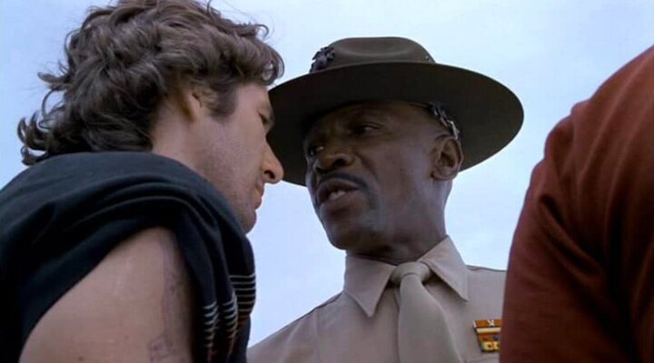 Louis Gossett Jr. en 'Oficial y caballero'