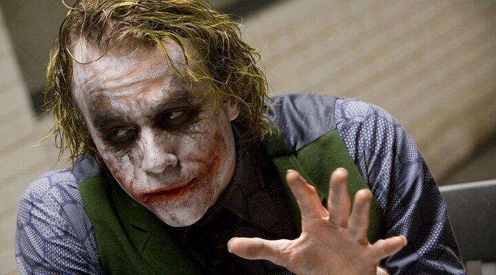 Heath Ledger en 'El caballero oscuro'