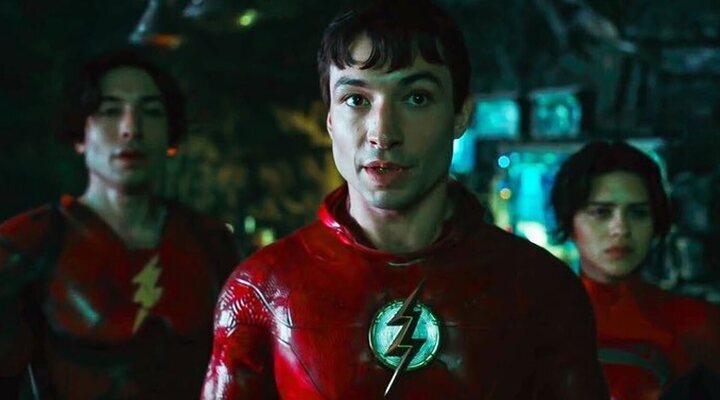 Ezra Miller en 'Flash' (Warner Bros. Pictures)