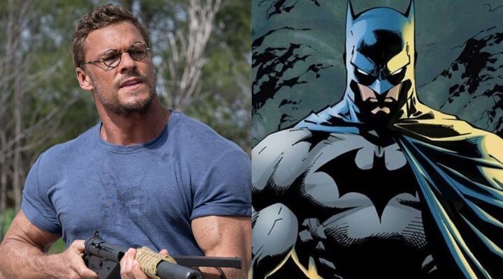 Alan Ritchson y Batman