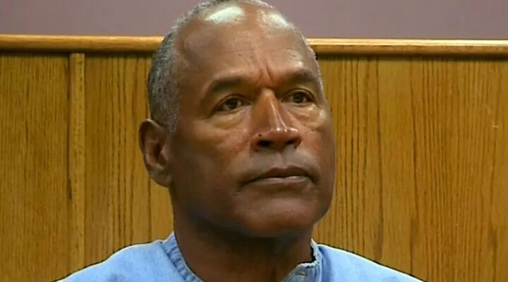 O.J. Simpson en su juicio