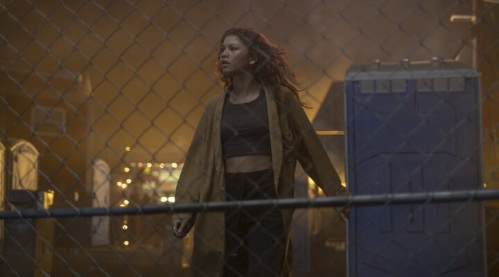 Zendaya como Rue Bennett en 'Euphoria' (HBO MAX)