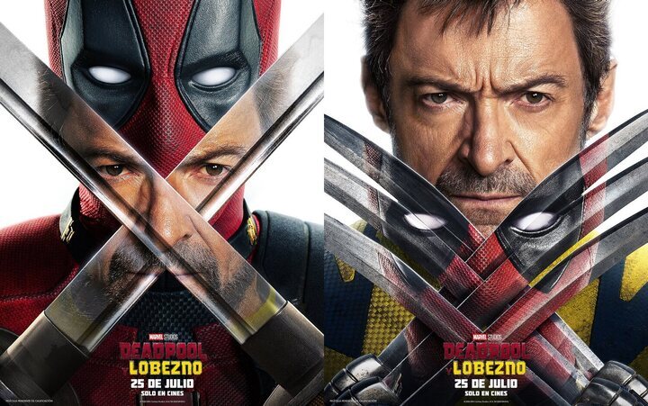 Posters de 'Deadpool y Lobezno'