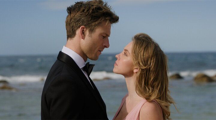 Glen Powell y Sydney Sweeney en 'Cualquiera menos tú'