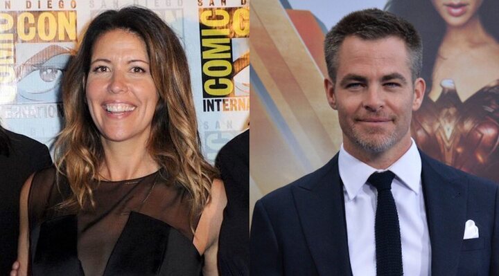 Patty Jenkins y Chris Pine