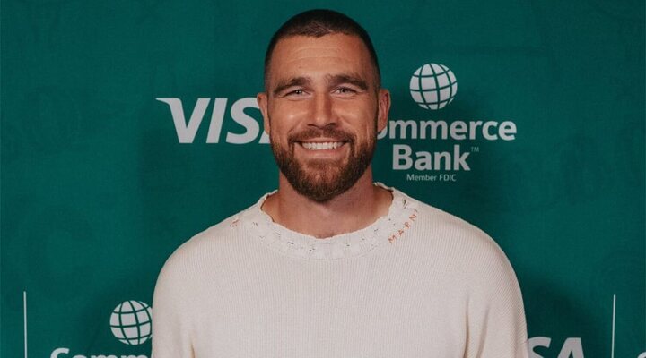 Travis Kelce foto de su twitter