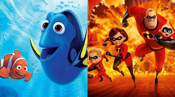 'Buscando a Dory' y 'Los Increíbles 2'