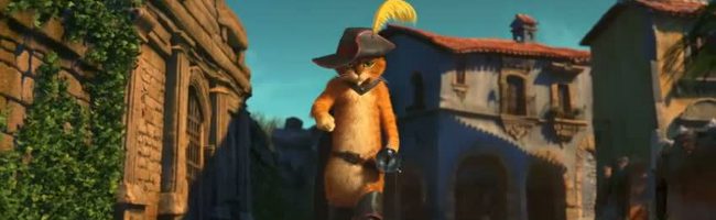 Teaser tráiler y póster de 'El gato con botas'