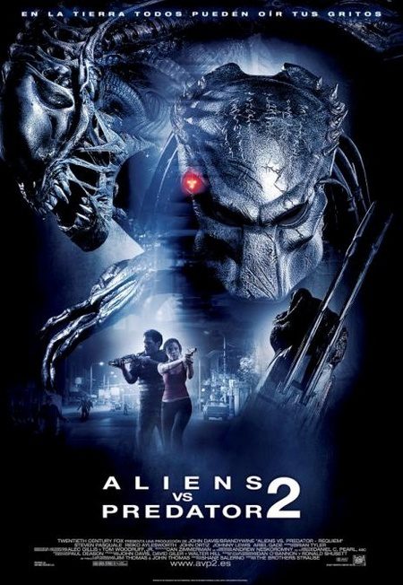 Nuevo póster en español de 'Aliens vs Predator 2'