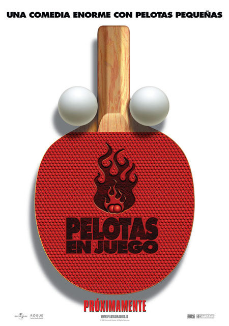 Cartel en español de 'Pelotas en juego'