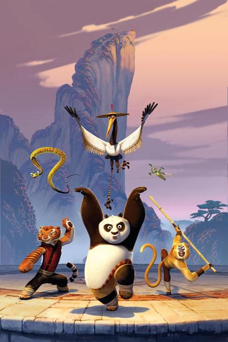 Nuevas imágenes de 'Kung fu panda'