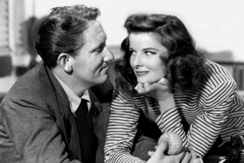 Spencer Tracy y Katharine Hepburn