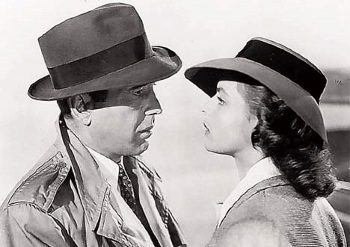 Humphrey Bogart e Ingrid Bergman en 'Casablanca' 