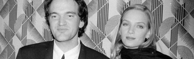 Quentin Tarantino y Uma Thurman