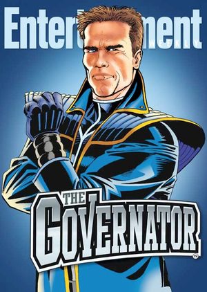 Portada de EW con Arnold Schwarzenegger como The Governator