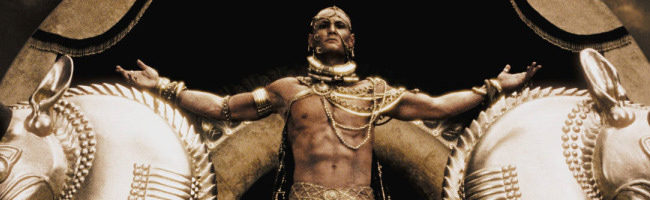 Rodrigo Santoro como Xerxes en 300