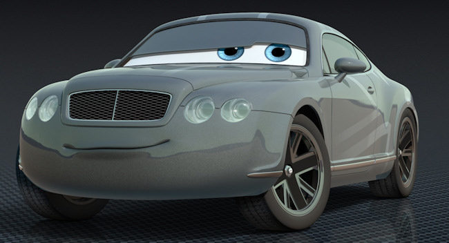 El Principe Wheeliam en Cars 2