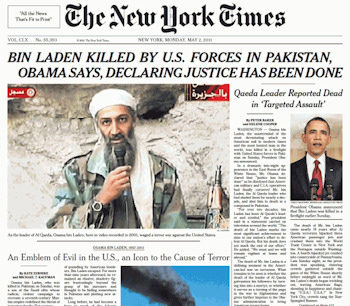 New york times Osama Bin Laden