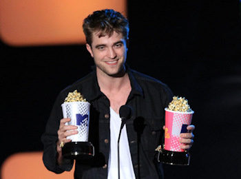 Robert Pattinson en los MTV Movie Awards 2010