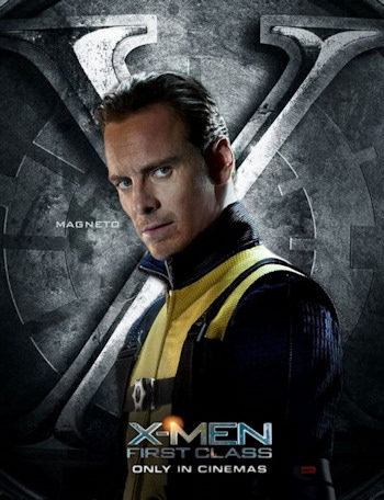 Michael Fassbender como Magneto en X Men Primera generacion