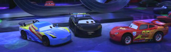 Fernando Alonso y Lewis Hamilton en Cars 2