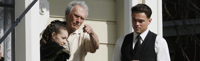 Leonardo Dicaprio y Clint Eastwood en J. Edgar