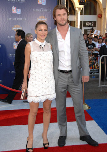 Chris Hemsworth y Elsa Pataky