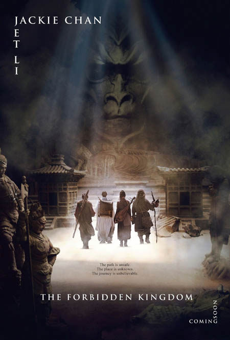 Póster de 'The forbidden kingdom'