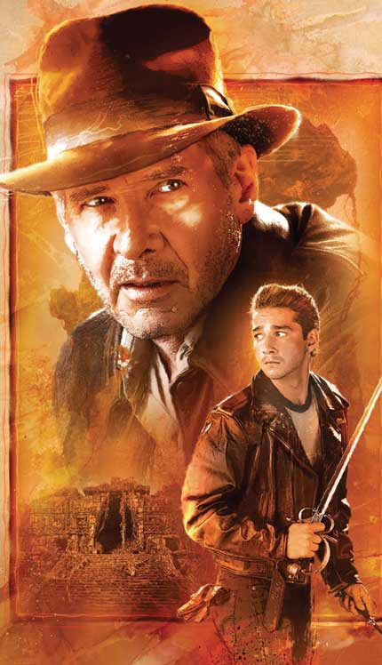 Portada de 'Indiana Jones y el Reino de la Calavera de Cristal'