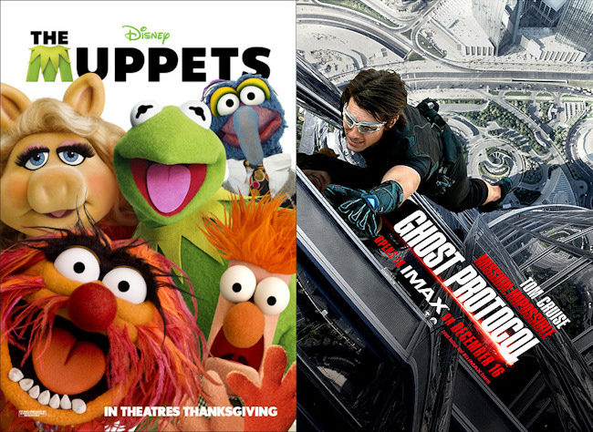 Los Muppets y Mision Imposible Protocolo fantasma