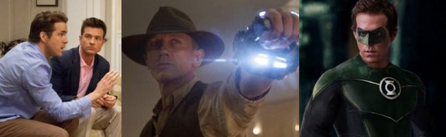 El cambiazo Cowboys and aliens y Green Lantern