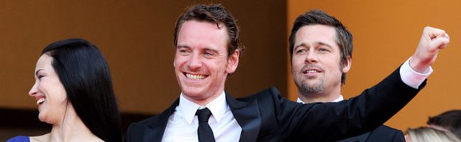 Brad Pitt y Michael Fassbender