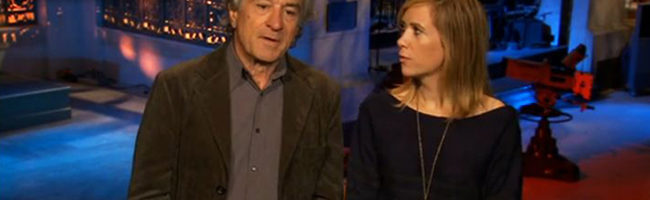 Robert De Niro y Wiig en Saturday Night Live