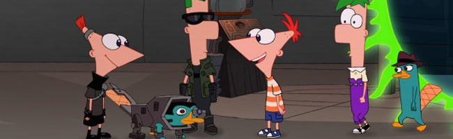 La película de Phineas y Ferb estrenada en televisión por EEUU