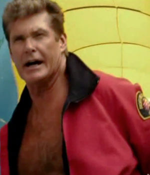 David Hasselhoff en 'Piraña 3D 2'