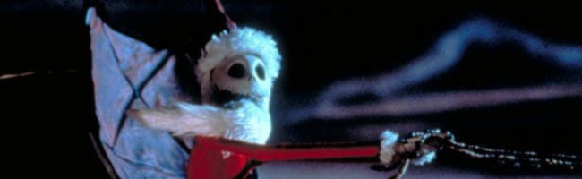  Jack suplanta a Santa Claus en el film de Tim Burton