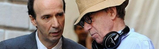 Roberto Benigni y Woody Allen