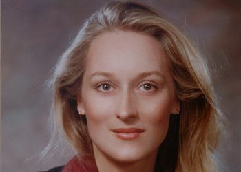 Primer plano de una joven Meryl Streep