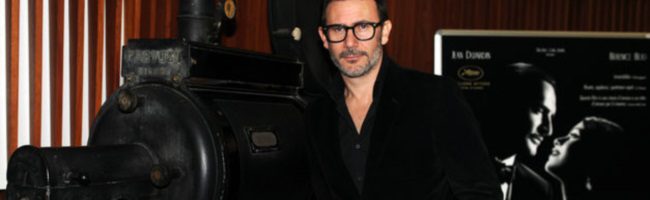  Hazanavicius presentando The Artist