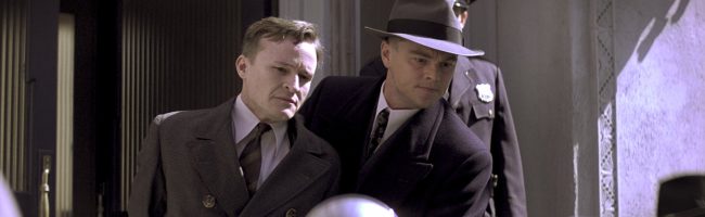  DiCaprio tras realizar una detención en J.Edgar