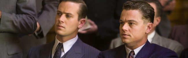  Armie Hammer y DiCaprio en J.Edgar