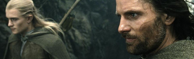 Orlando Bloom y Viggo Mortensen en 'El retorno del rey'